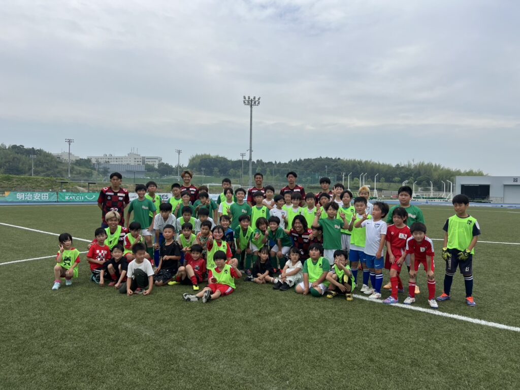 FC.ISE-SHIMA戦 前座イベント『FC刈谷サッカー教室』