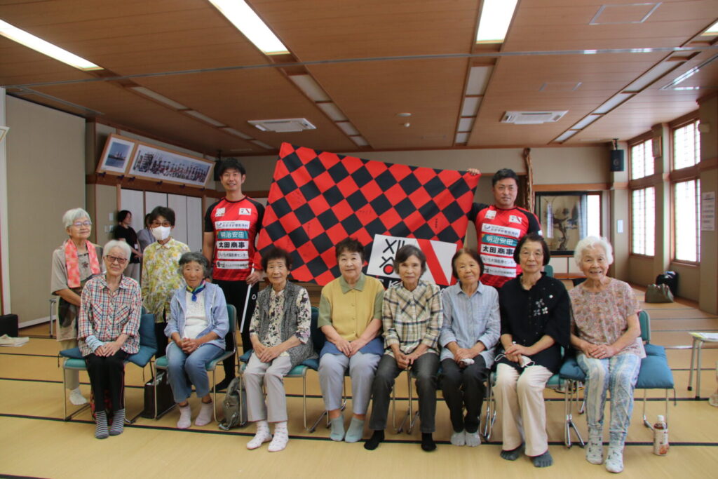 常滑市高齢者サロンへ訪問